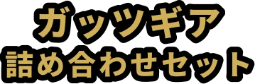 ガッツギア詰め合わせセット