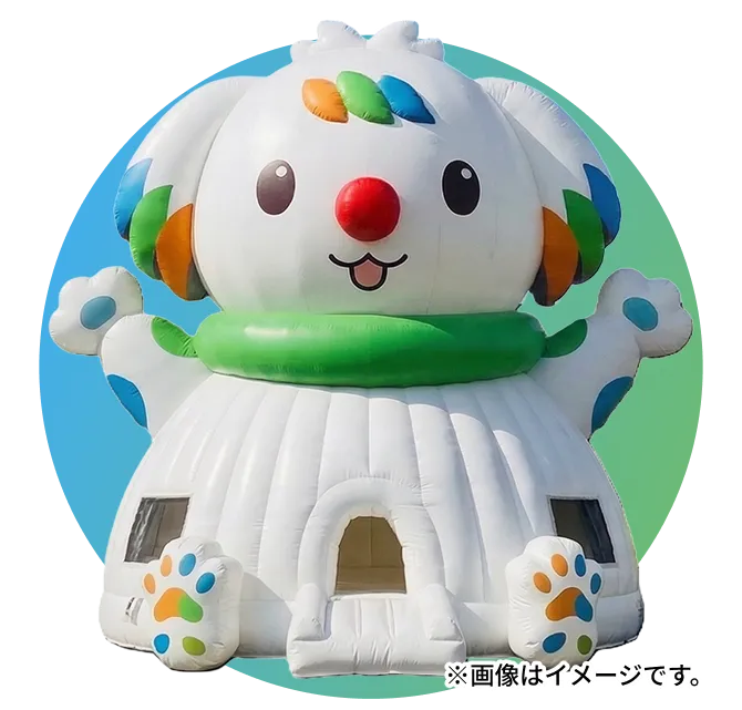 SUSIEふわふわ遊具体験コーナー ※画像はイメージです。